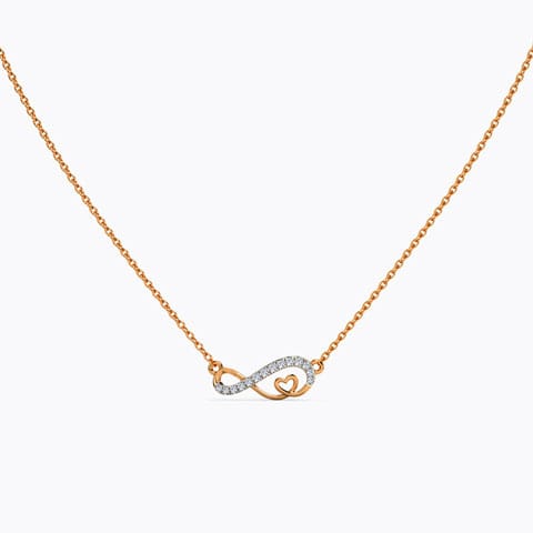 Amoura Infinity Diamond Necklace