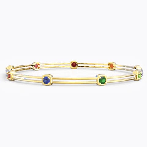 Classic Gemstone Bangle