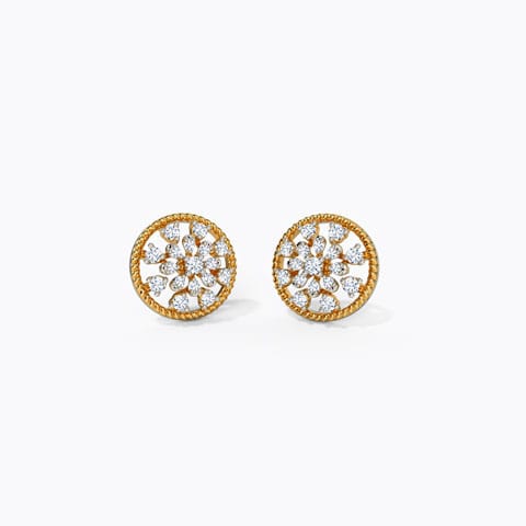 Dazzle Diamond Stud Earrings