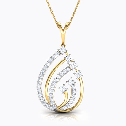 Trio Sparkle Diamond Pendant